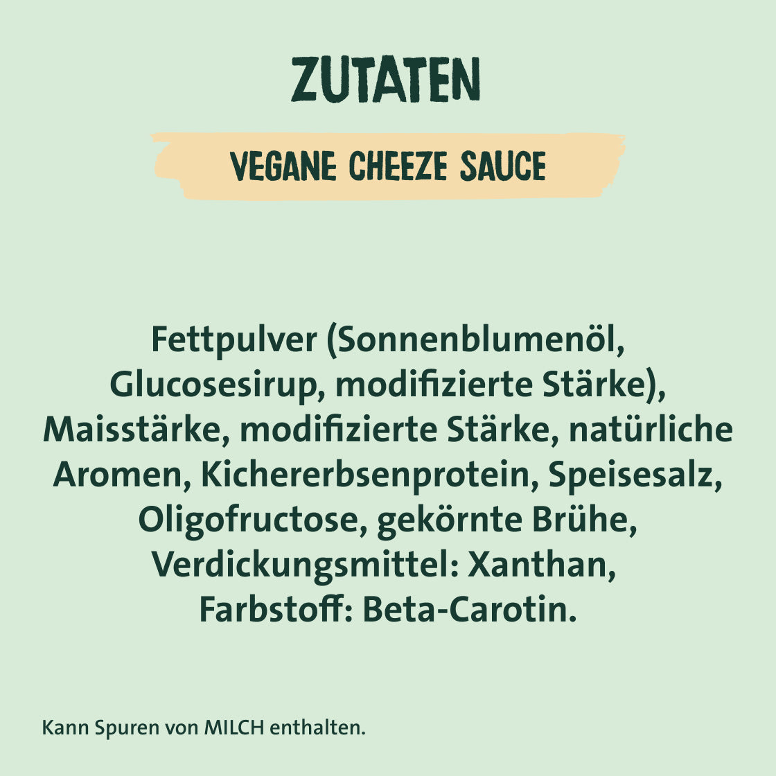 Easy To Mix Vegane Cheeze Sauce - 2 kg
