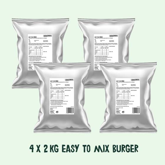 Easy Mix Burger - 4x 2kg Carton 