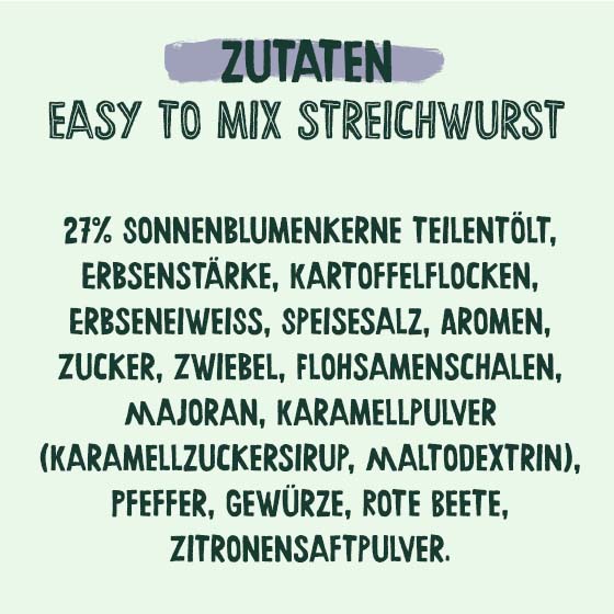 Easy To Mix Streichwurst - ergibt 2,25kg Streichwurst